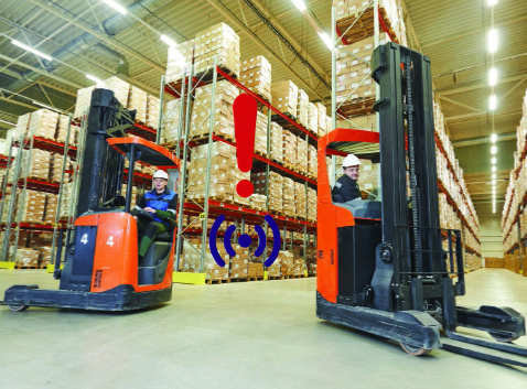forklift collision avoidance system